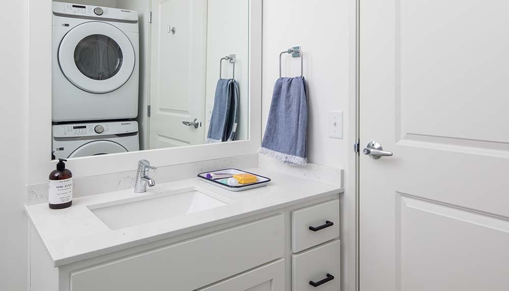 The Laker - Half Bath with Laundry Room